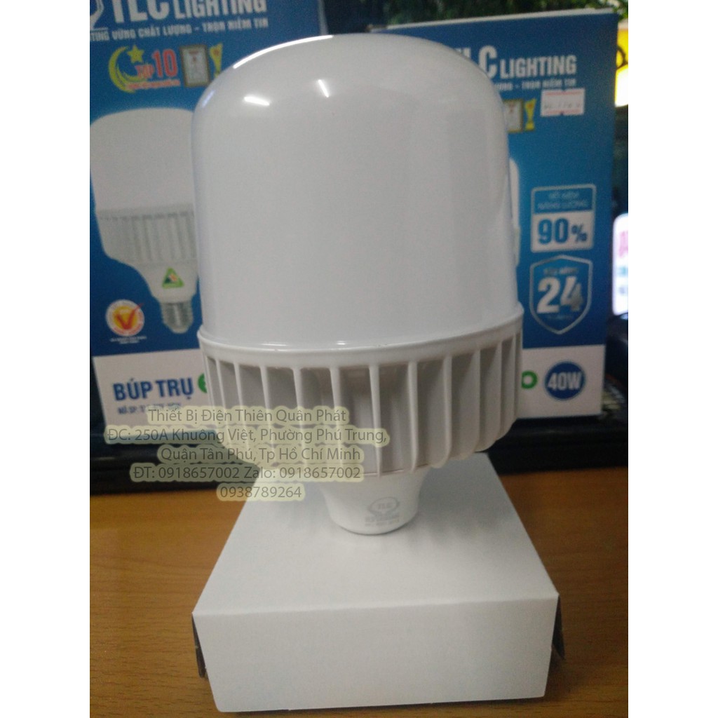 Bóng đèn led bulb TLC 20W~30W~40W~50W chính hãng