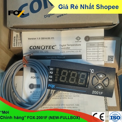 Bộ điều khiển nhiệt độ CONOTEC FOX 2001F