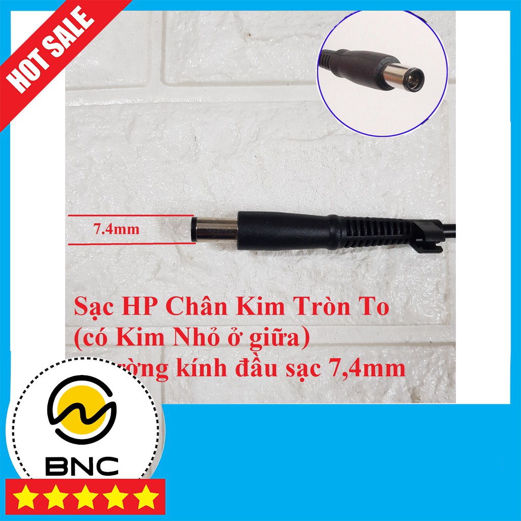 [ZIN] Sạc laptop HP thông số 18.5V-3.5A (65W) chân to