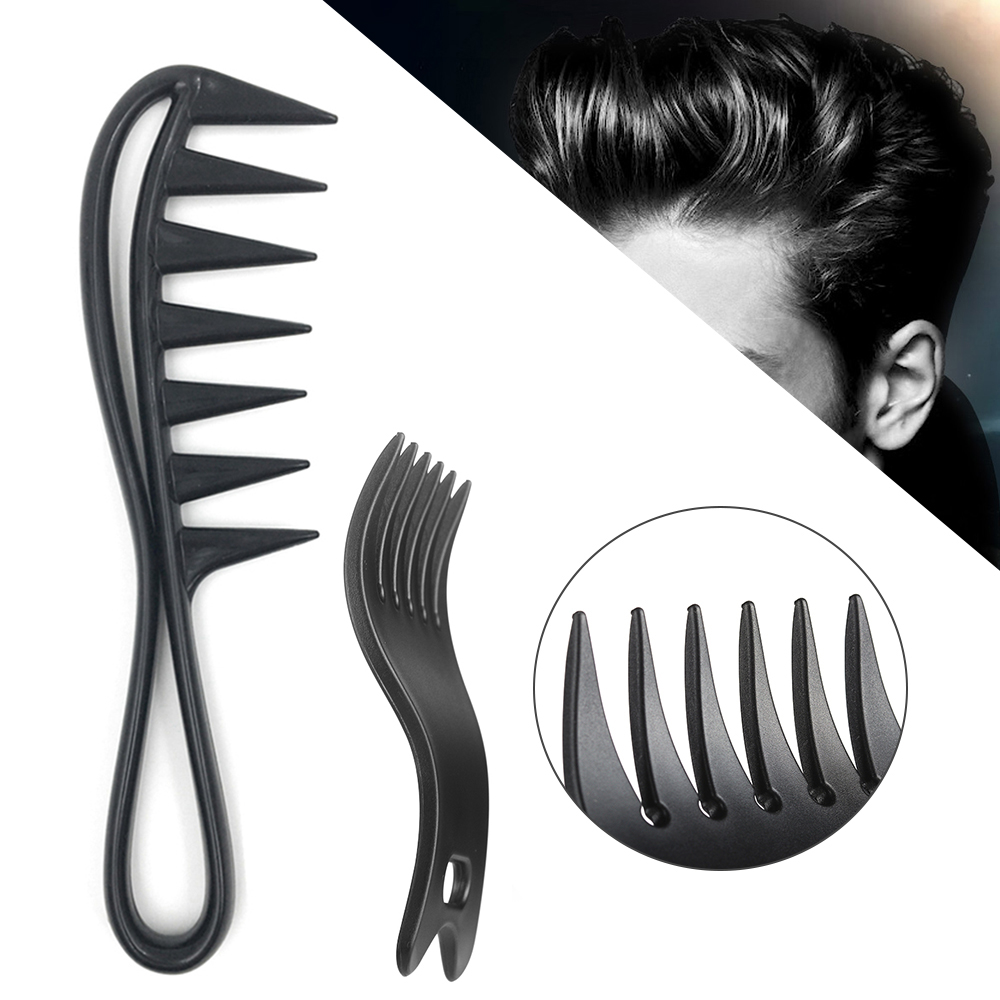 (Hàng Mới Về) Lược Chải Tóc Răng Cá Mập Bằng Nhựa Chống Tĩnh Điện Chuyên Nghiệp Softness