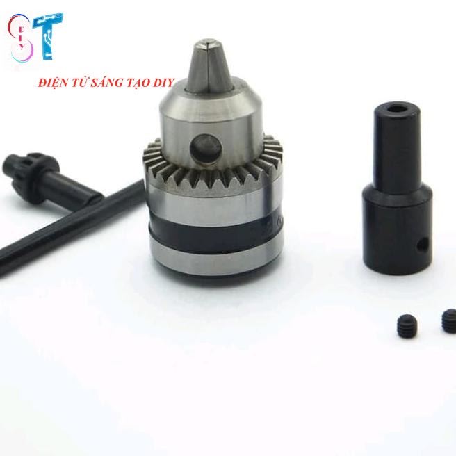 Bộ đầu kẹp mũi khoan B10 0.6-6.5MM cho động cơ 775 động cơ trục 5mm