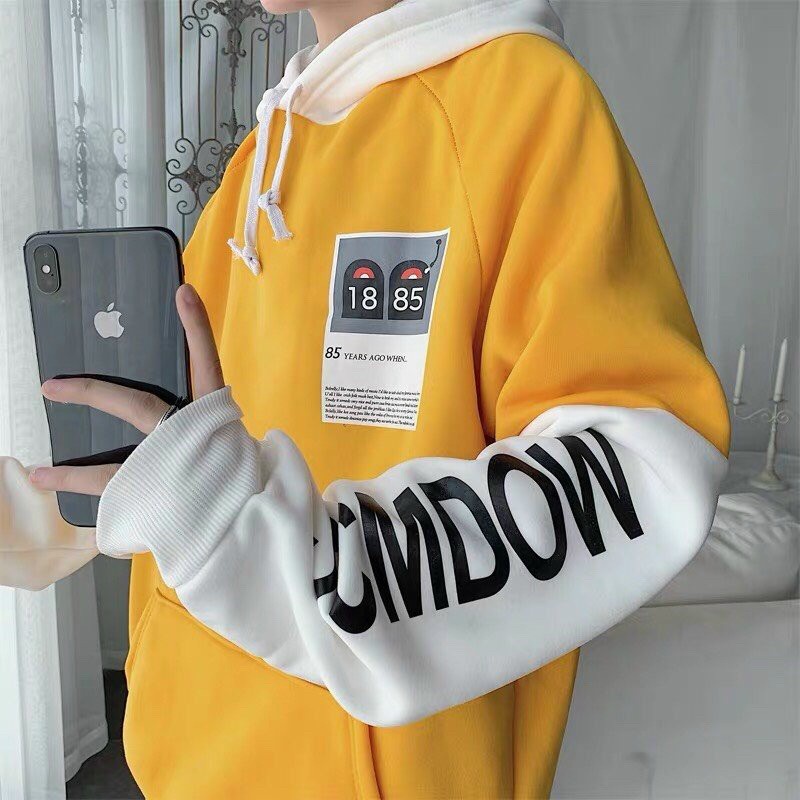 ÁO HOODIE NAM PHONG CÁCH HÀN QUỐC SỌC TAY Unisex hoodies | BigBuy360 - bigbuy360.vn