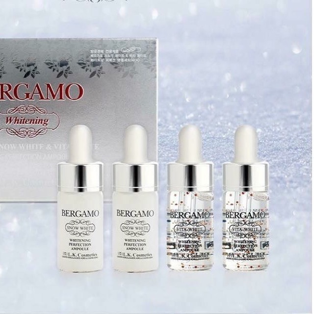 Set Serum Bergamo Chính Hãng