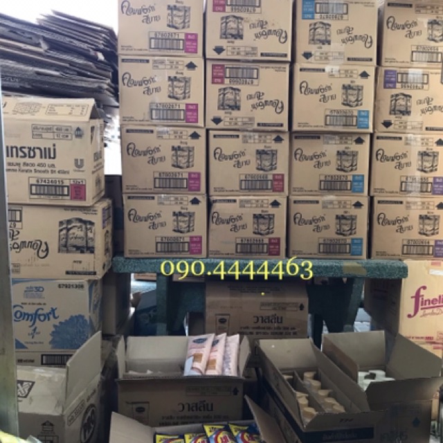 1 Thùng nước xả vải Comfort Thái Lan 24 gói