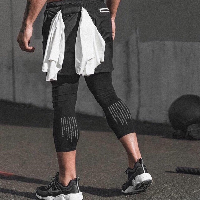 Quần 2 lớp lửng - gymer, chay bộ, dao phố | BigBuy360 - bigbuy360.vn