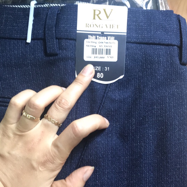 Combo 2 quần Tây size 31 sale còn 470k