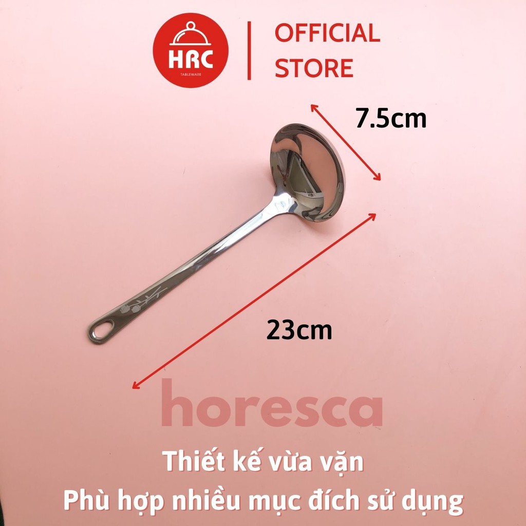 Muôi Canh Muỗng Canh Inox Xịn Dày Đẹp 0702