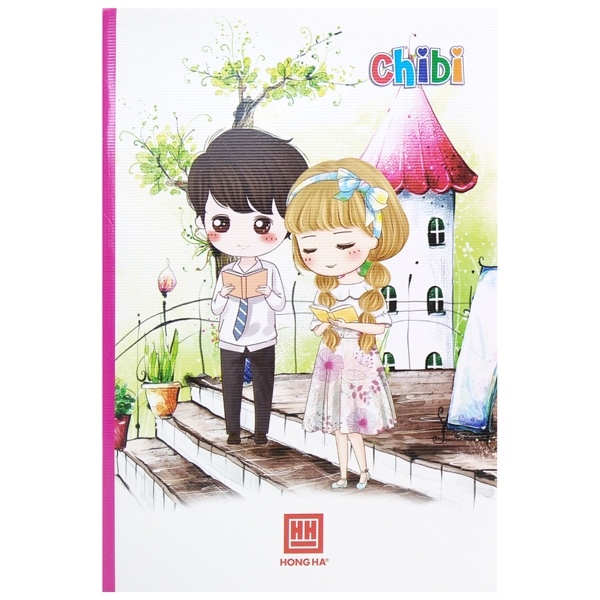 Vở Teen Chibi - 4 Ly Ngang 200 Trang ĐL 58g/m2 - Hồng Hà (Mẫu Màu Giao Ngẫu Nhiên)