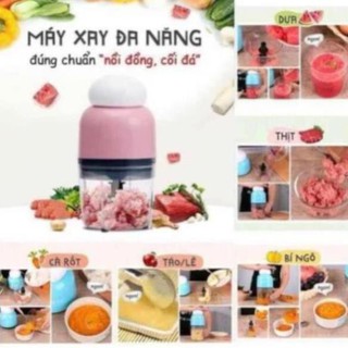 máy xay osaka 4 lưỡi nắp tròn