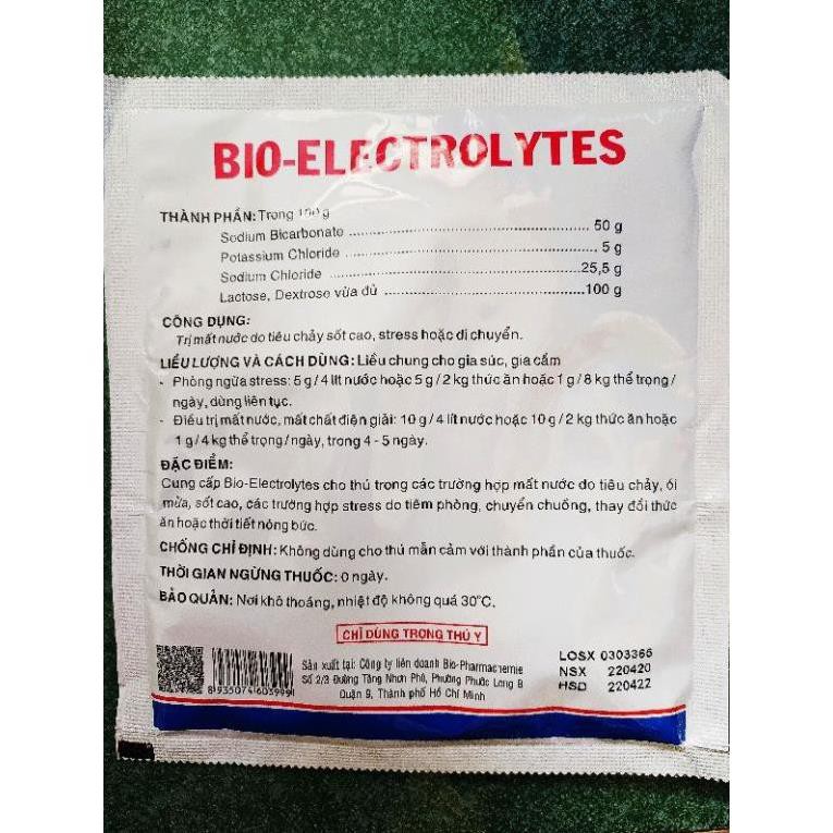 ĐIỆN GIẢI BIO ELECTROLYTES 100gr