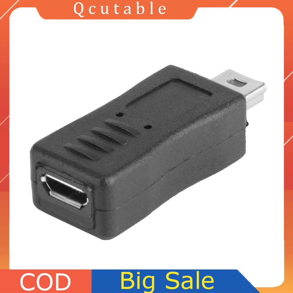 Đầu Chuyển Đổi Mini Usb 5pin Male Sang Micro Usb Female T Shape V3 Sang V8