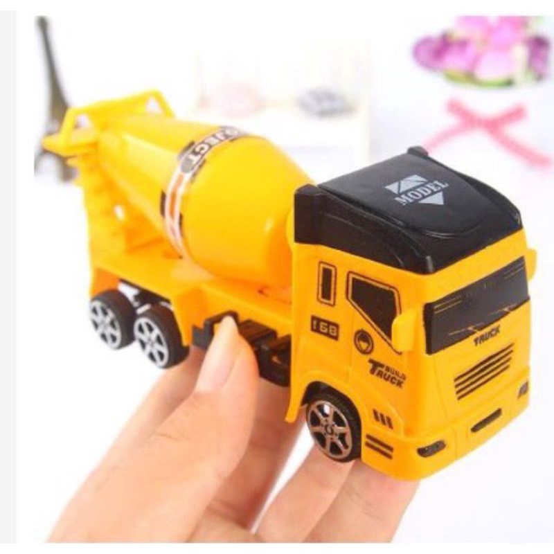 Túi 4 xe công trường , chạy đà cót cho bé