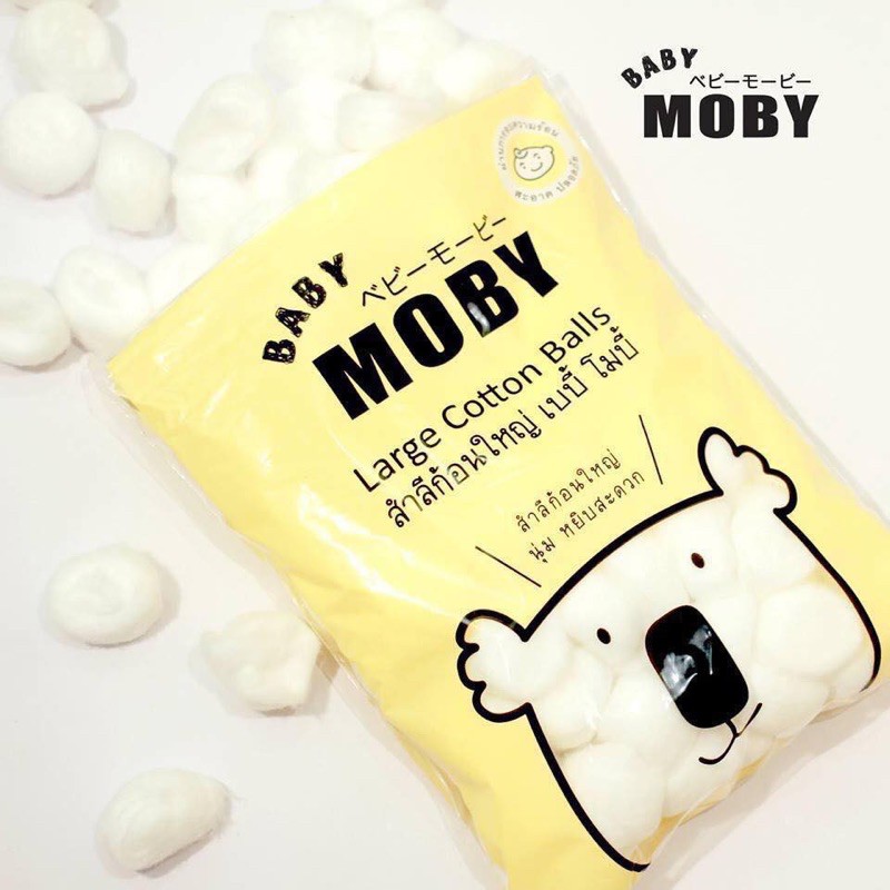 Bông Gòn Đa Năng MOBY Công Nghệ Nhật Bản 100g