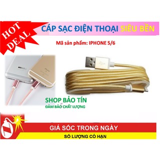 Cáp sạc điện thoại iphone 5, 6,7