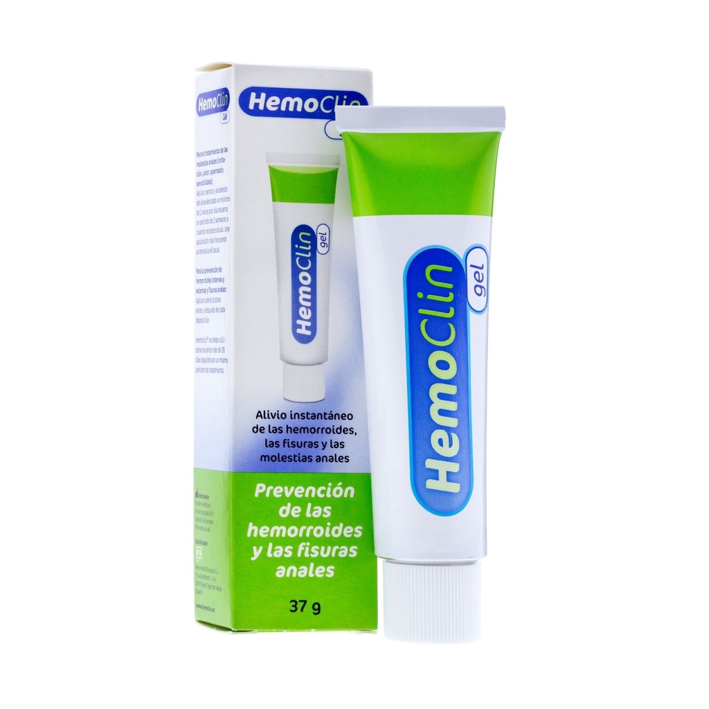 HEMOCLIN -Gel giúp phòng ngừa bệnh Trĩ và nứt hậu môn, hỗ trợ gỉam các khó chịu ở hậu môn và tác động lên da
