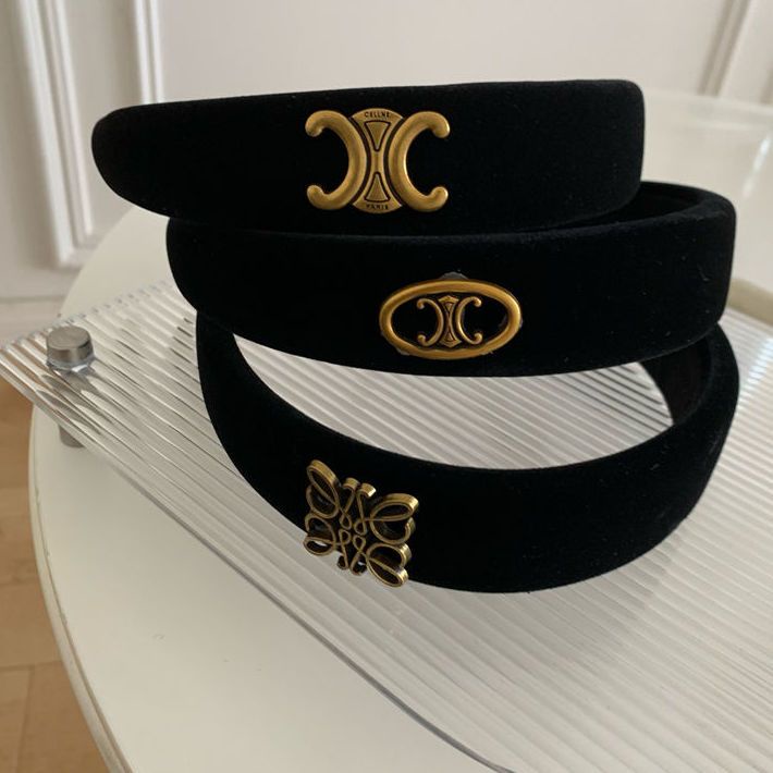 Kẹp Tóc Vải Nhung Màu Đen Phong Cách Trung Cổ Thời Trung Cổ Thời Trung Cổ Thời Trang Cho Nữ