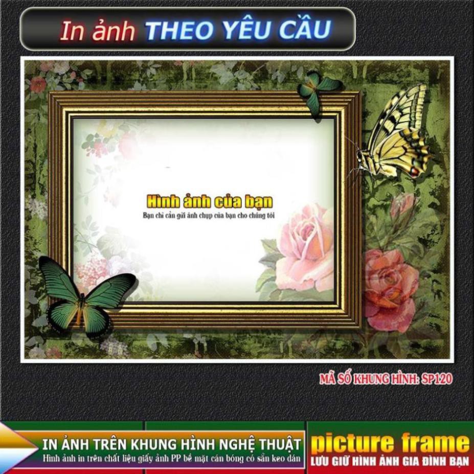 [IN ẢNH THEO YÊU CẦU] - lồng ghép ảnh vào khung hình nghệ thuật. Kích thước 10x15cm.