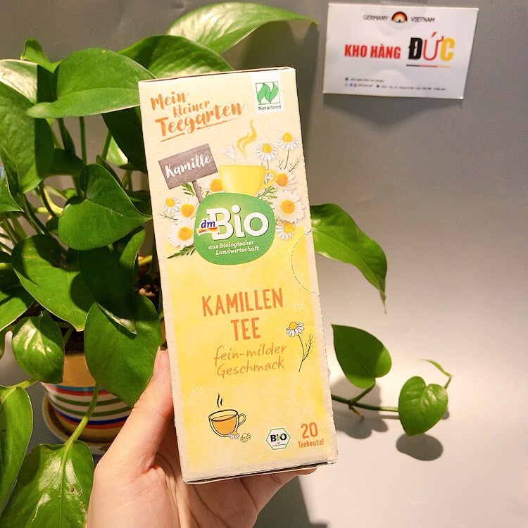 Trà Hoa Cúc Nguyên Bông Hữu Cơ Bio Kamillen Tee Nội Địa Đức