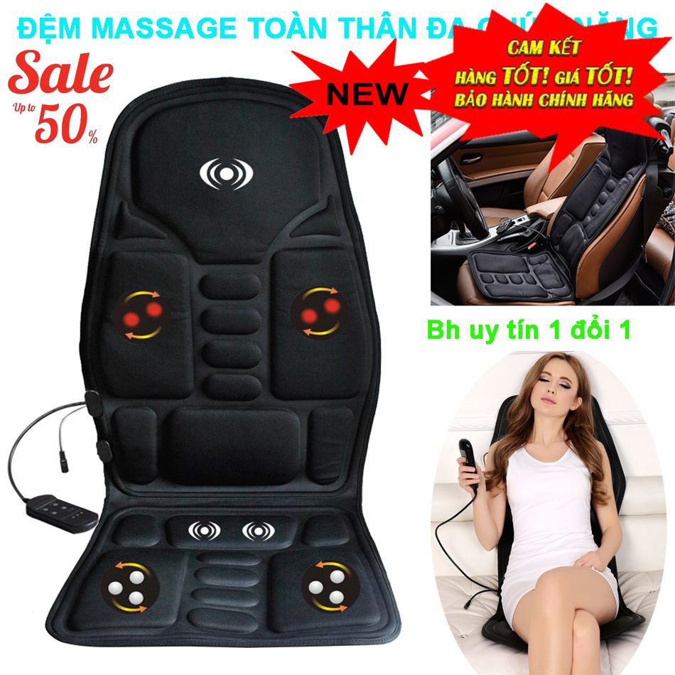 Đệm massage toàn thân để được trên xe ô tô