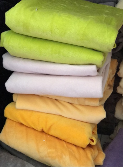 5 mét x khổ 1m5 vải lông nhung may sofa, may áo khoác, may búp bê