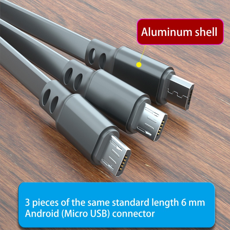 Dây Cáp Sạc Đa Năng 3 Trong 1 Micro USB Cho Android 1 5