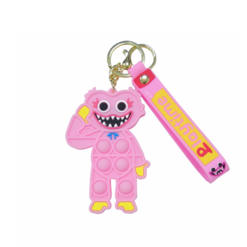 Móc gắn chìa hình nhân vật Poppy Playtime Huggy Wuggy