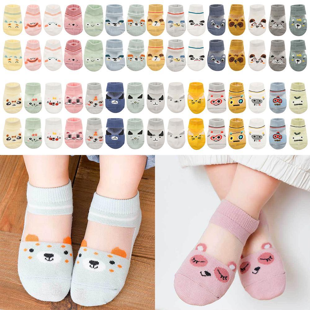 SUSANS Set 5 Đôi Tất Cotton Mùa Hè Cho Bé 0-3 Tuổi