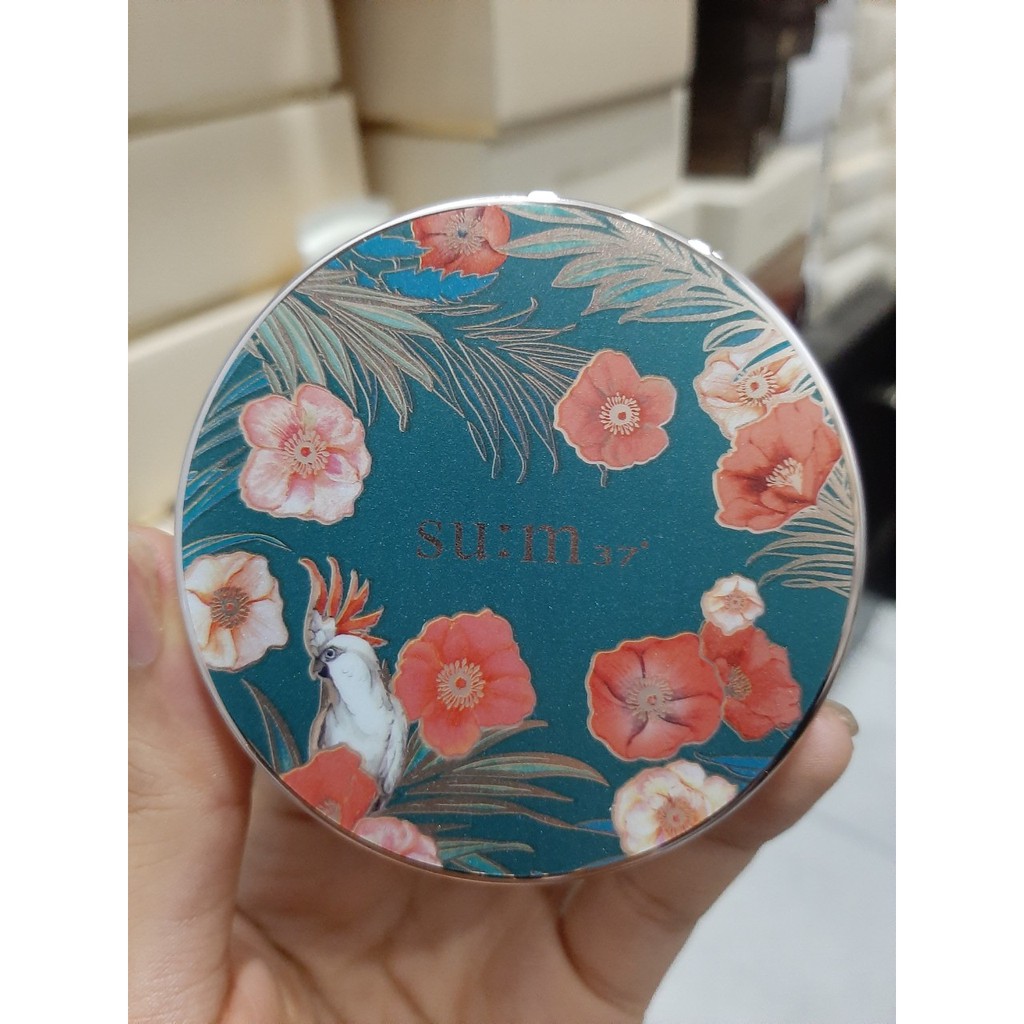 set phấn nước kiềm dầu sum metal 1 hộp + 2 lõi limited 2020