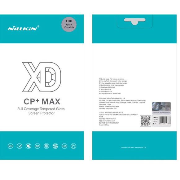 Cường lực Nillkin CP+ Max XD iPhone 7/8/7/8 Plus