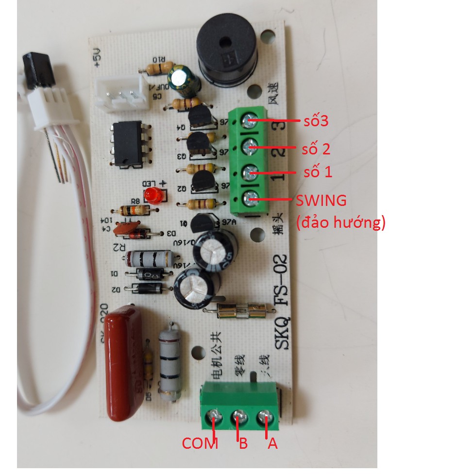 [CỰC SỐC] Combo 2 bộ điều khiển từ xa cho quạt SKQ , biến quạt thường thành quạt điều khiển từ xa