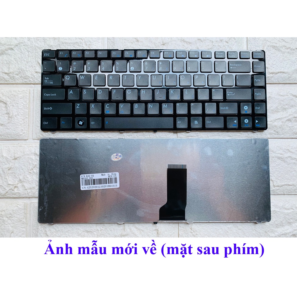 Bàn phím Laptop ASUS K43 K43E K43S X44H K42 A42 X42 X43 X43S K42F X45C Chất lượng cao - Bảo Hành Đổi Mới Uy Tín