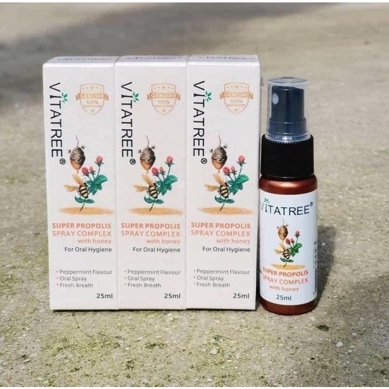 KEO ONG XỊT HỌNG VITATREE DIỆT KHUẨN HÀNG ÚC
