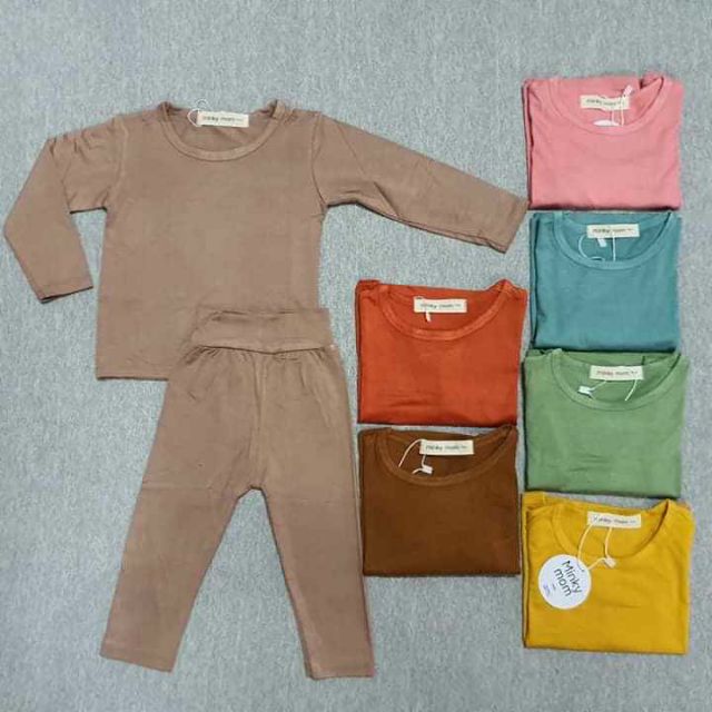 BỘ THUN LẠNH CẠP CAO MINKY MOM