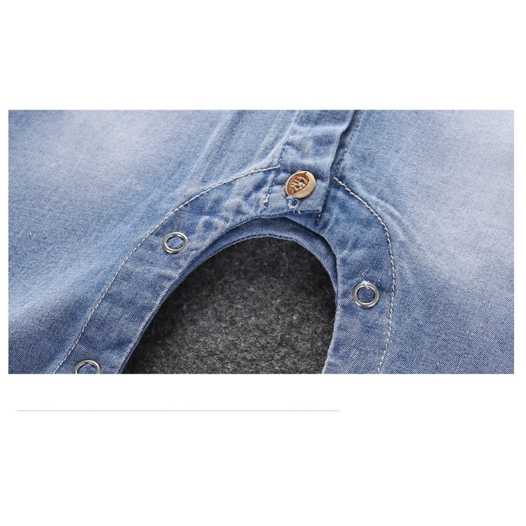 Bộ Bodysuit Jean Hình Hưu Cao Cổ | BigBuy360 - bigbuy360.vn