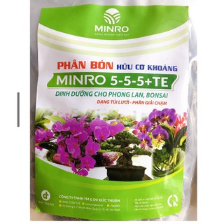 PHÂN BÓN HỮU CƠ KHOÁNG MINRO 5-5-5+TE