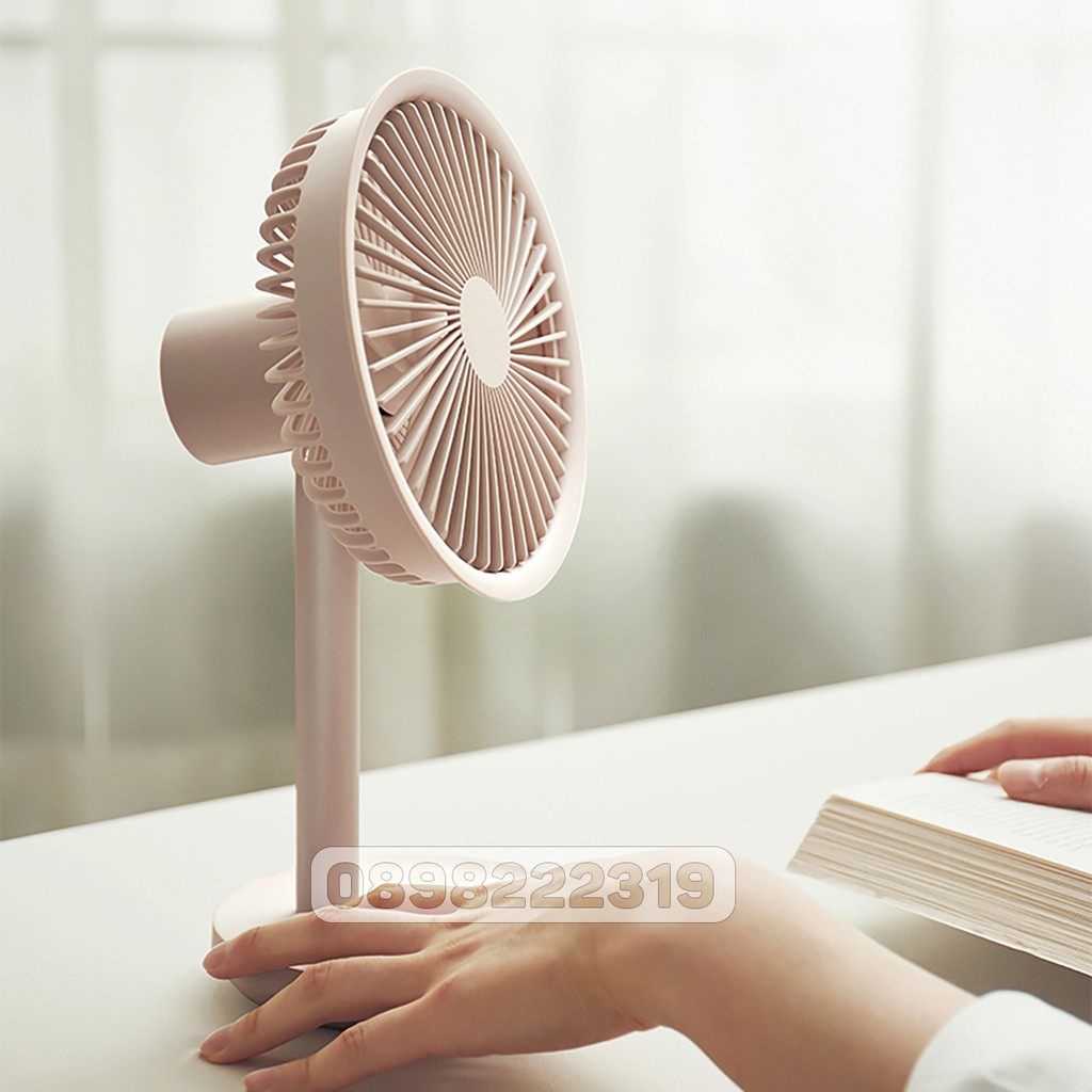 Quạt Sạc Pin Xiaomi Solove F5 Dung Lượng cao 4000 mah, quay trái phải | BigBuy360 - bigbuy360.vn