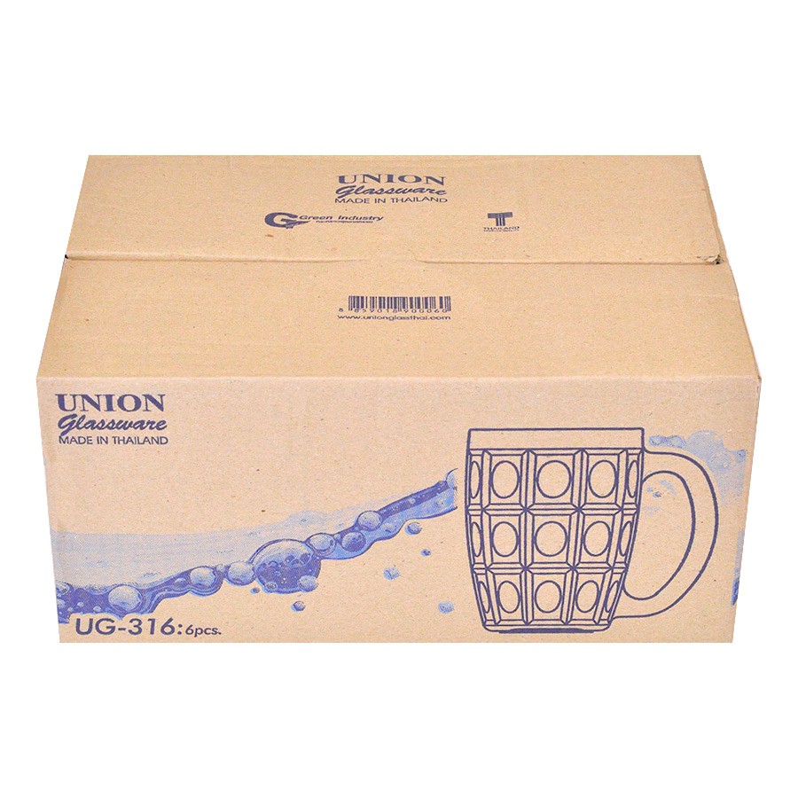 Hộp 6 Ly Quai Mẵng Cầu Thái Lan UG-316