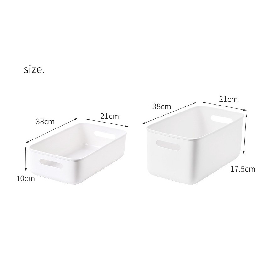 Kệ nhưạ hai tầng có bánh xe hộc kéo lưu trữ đồ  -HyHy Home Decor