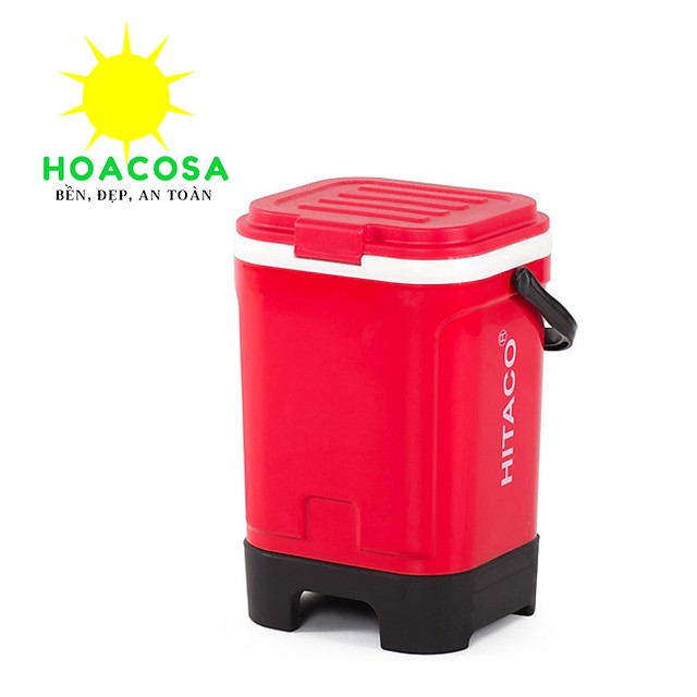 Thùng đá 20 Lít (20L) có vòi Hibox PU Foam cao cấp, giữ lạnh lâu- Đồ gia dụng Hoacosa.