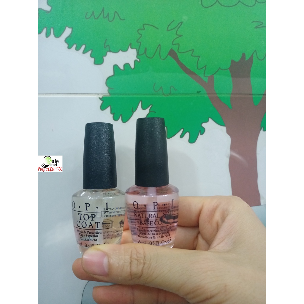 Sơn bóng hồng - trắng OPI thể tích 15ml