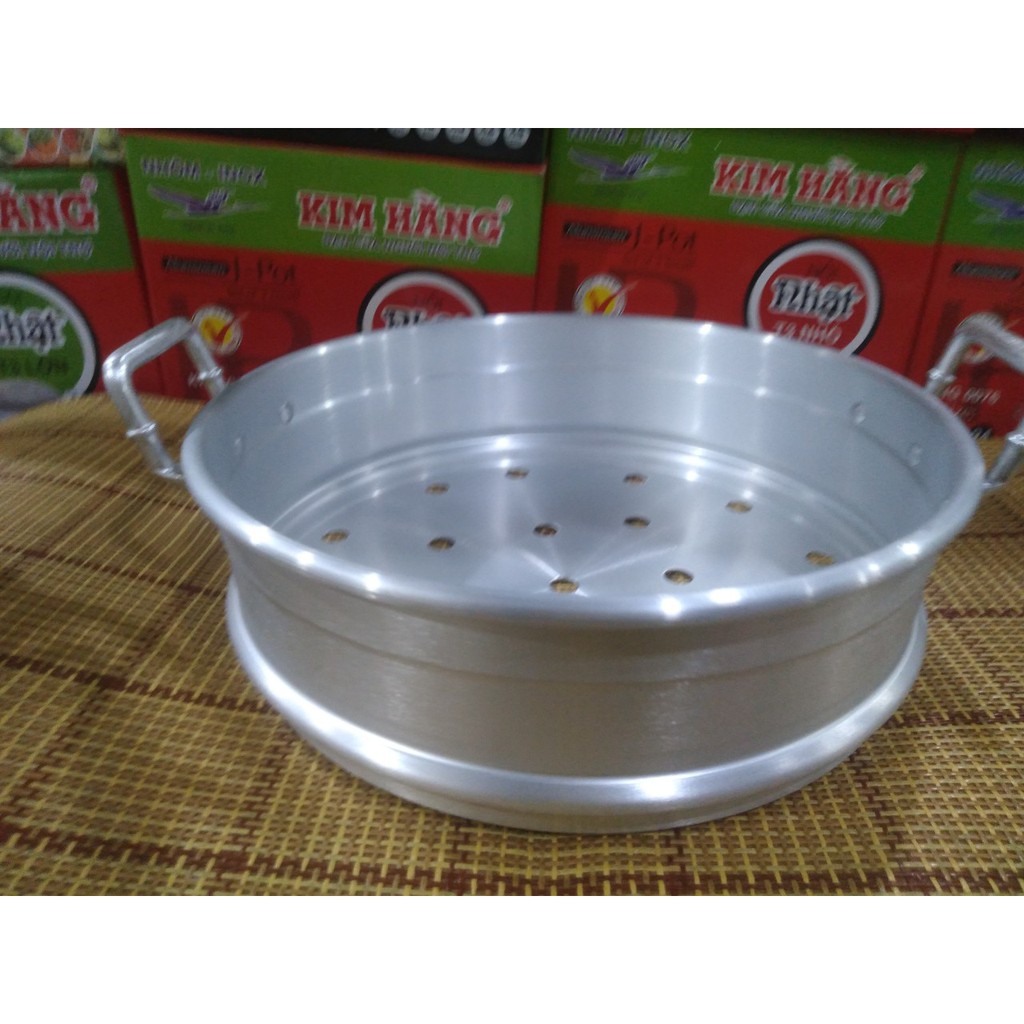 Xửng hấp Kim Hằng 30cm 1 đáy và 1 ngăn KHG6032