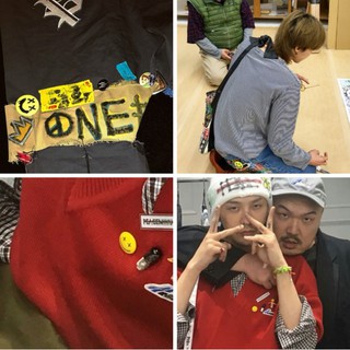 Huy hiệu peaceminusone mặt cười GD BIGBANG