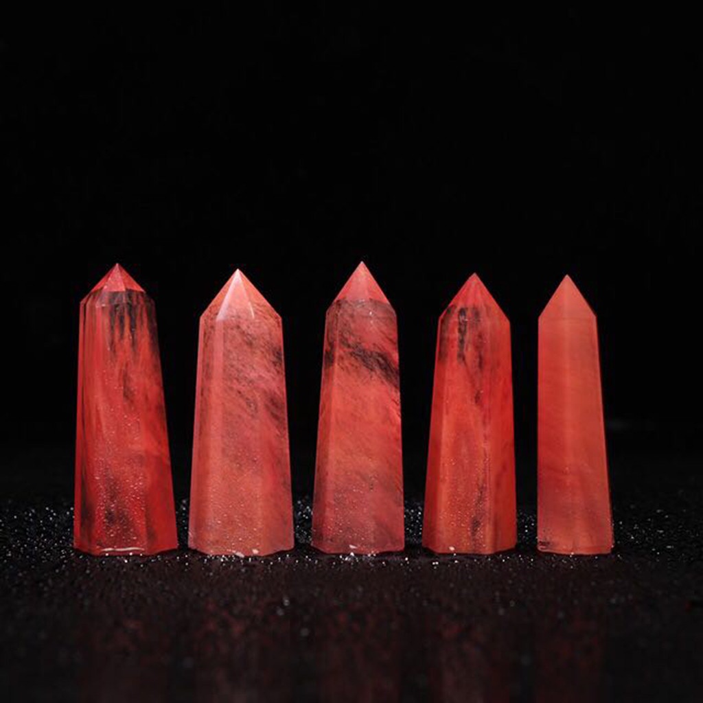 Đá Thạch Anh Đỏ 40-50mm Trị Liệu