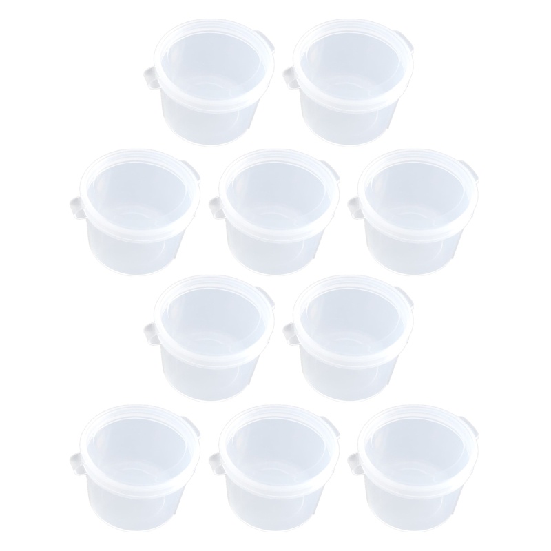 Chai Nhựa Mini Trong Suốt 20ml Dùng Một Lần Đựng Nước Sốt Tiện Dụng