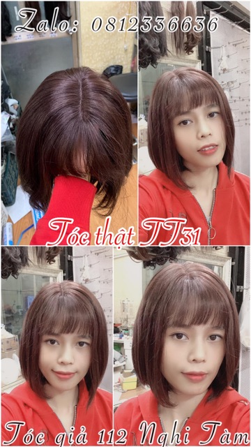 Tóc bộ được làm từ sợi tóc thật 100%