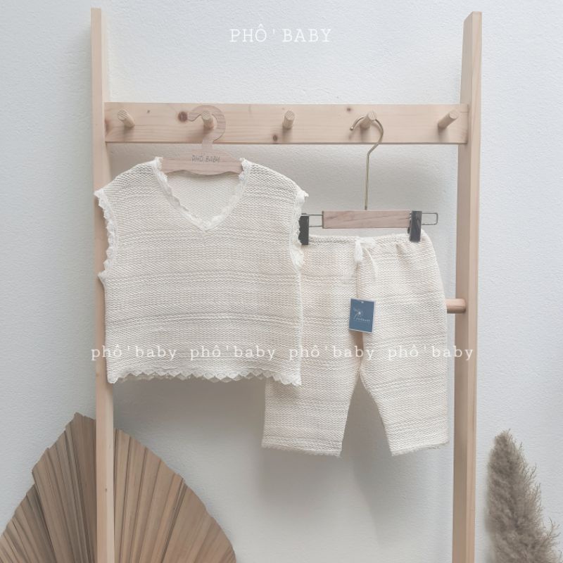 bộ gile len quần dài