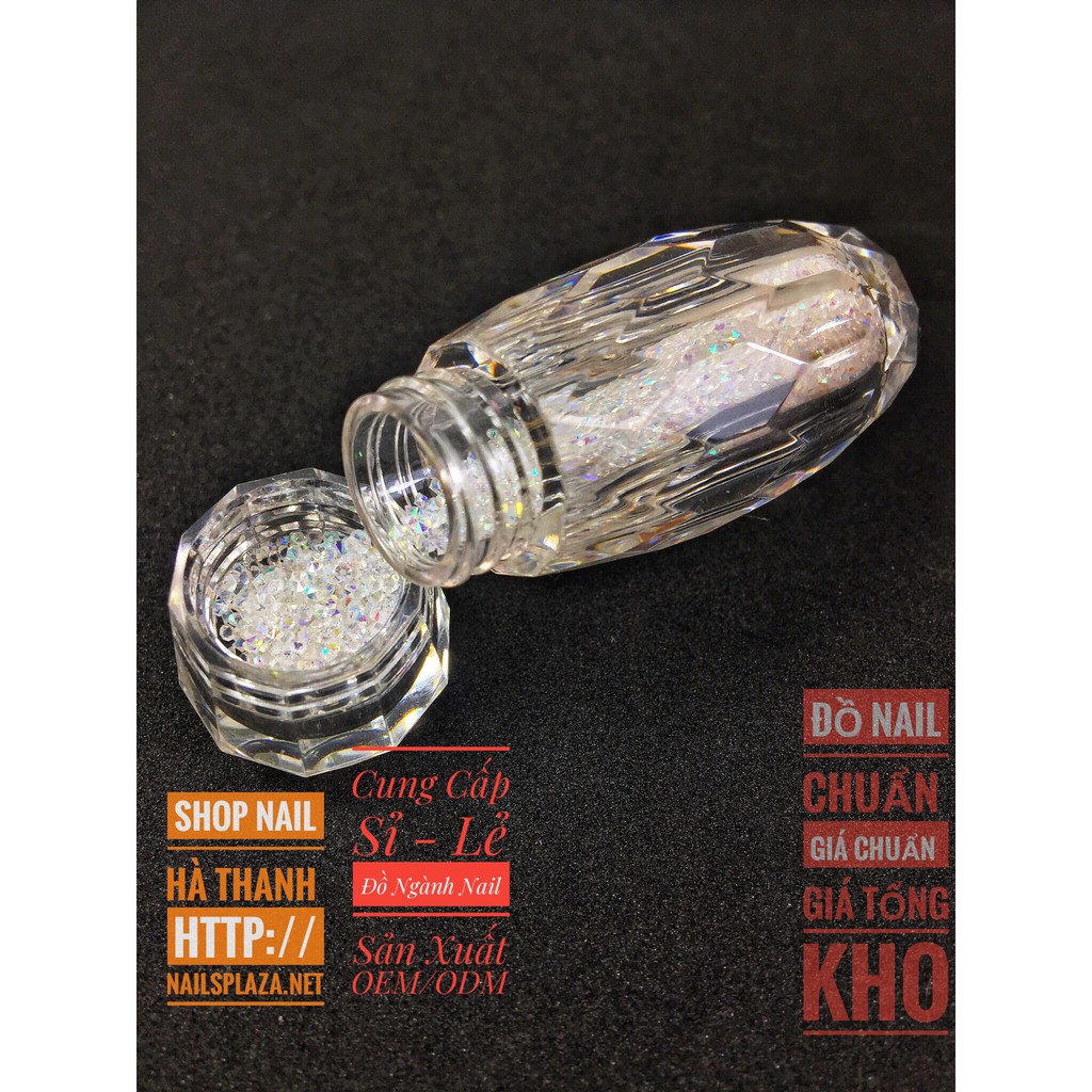 Đá Rắc Nail , Đá Nail Rắc Loại Sáng Cao Cấp Trang Trí Móng Tay
