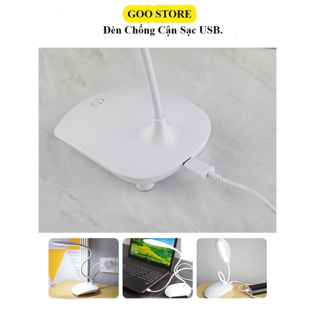 Đèn học chống cận cảm ứng 3 chế độ sáng thông minh thiết kế sang trọng