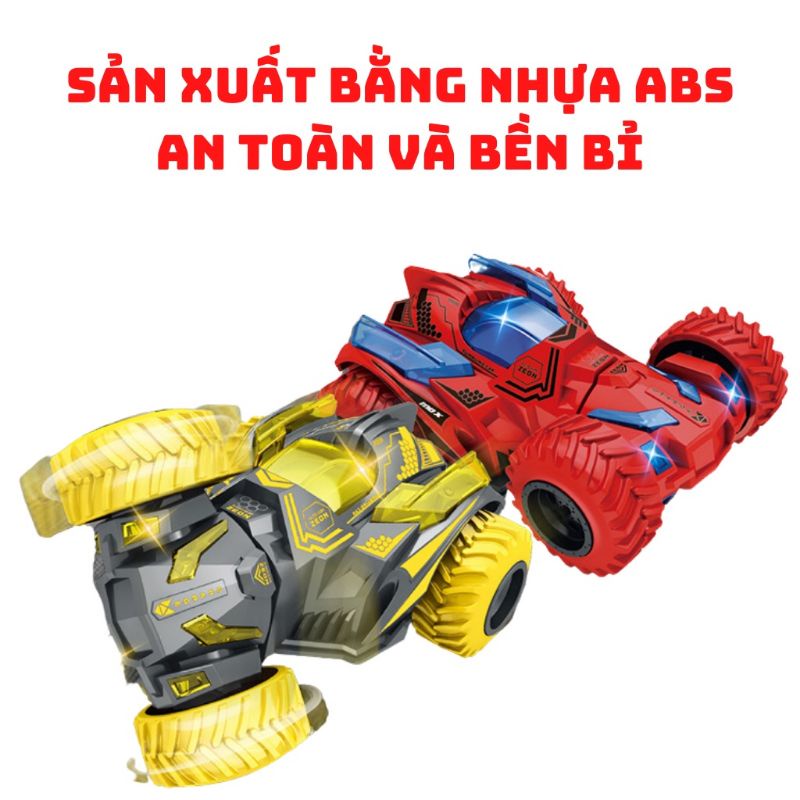 Đồ chơi xe ô tô chạy đà loại cao cấp cho bé dùng quán tính bánh xe xoay 360 độ