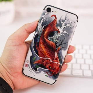 Skin dán iphone oppo samsung cá chép 07